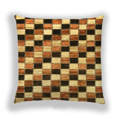Checkered Reversible Pillow Cover