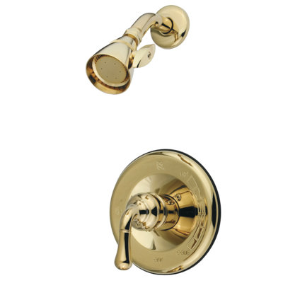 Robinet de douche à une poignée et pression équilibrée Kingston Brass Magellan