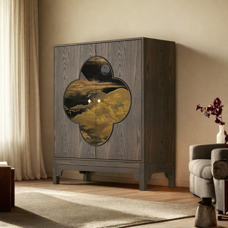 Buffet Home-Style Minimalist, Noyer foncé