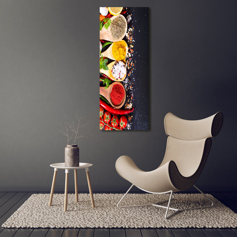 Spices - Wrapped Canvas Print
