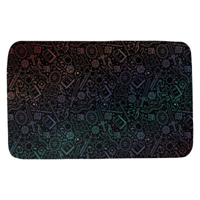 Tapis pour salle de bain rpg Leffel