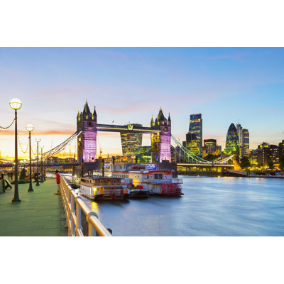 Tower Bridge - photographie sur toile tendue