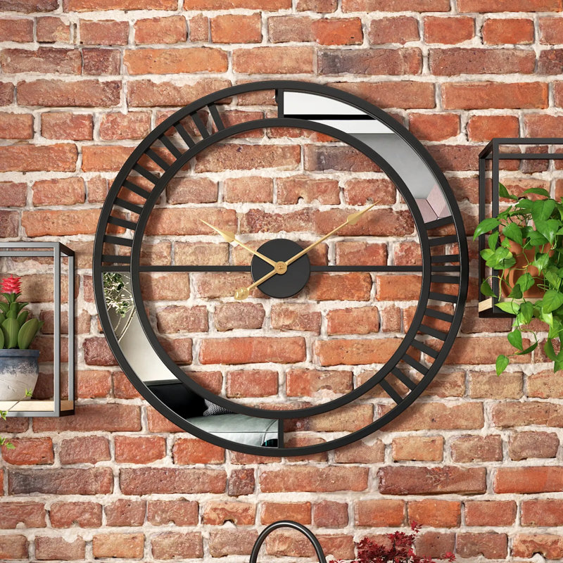 Gulbranson Metal Wall Clock