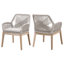 Chaise de patio avec coussin Mitali-56582432