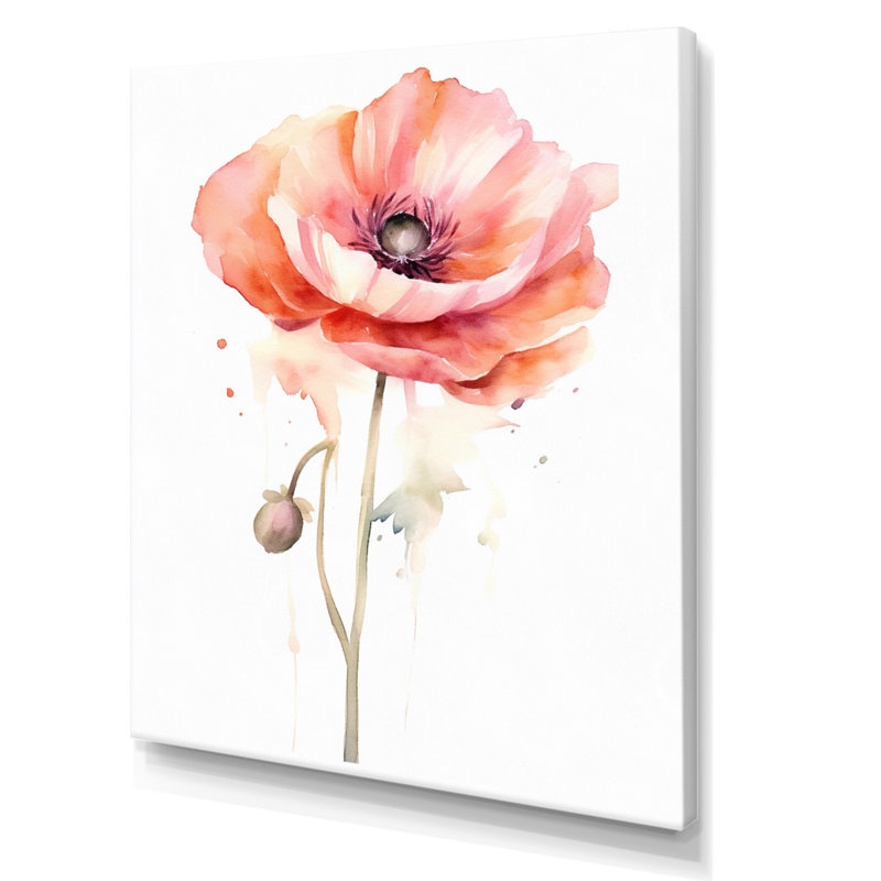 Ranunculus, reproduction d'art sur toile, Toile tendue, H 40 po x l 30 po x P 1,5 po