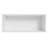 Latitude Run Slim Garage and Utility Room Wall Storage Cabinet with Horizontal Door and Shelves 31 Inch Wooden Organization Unit - White
