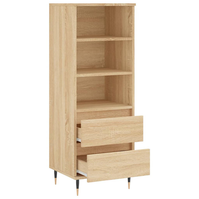 Milanie 40cm Sideboard, Sonoma Oak
