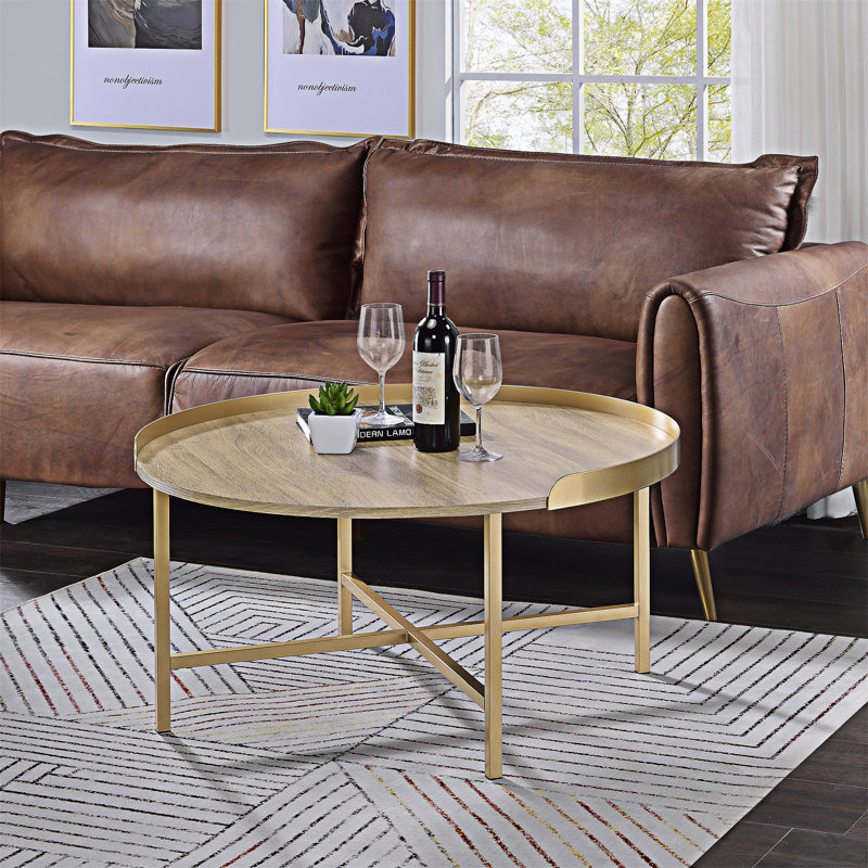 Table basse ronde