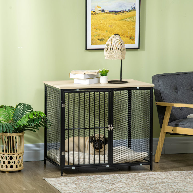 Moira Pet Furniture Style Crate with 1 Door
