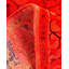 Tapis rose noué à la main de conception unique Holsworth - rose