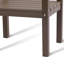 Table d'appoint d'extérieur carrée Mkiyah L 18,45 po x l 18,45 po-93539307