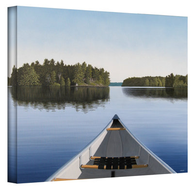 «Paddle Muskoka» par Ken Kirsch, impression sur toile tendue
