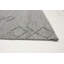 Tapis gris nouvel âge en laine 4 pi 11 po x 7 pi 5 po Iagulli
