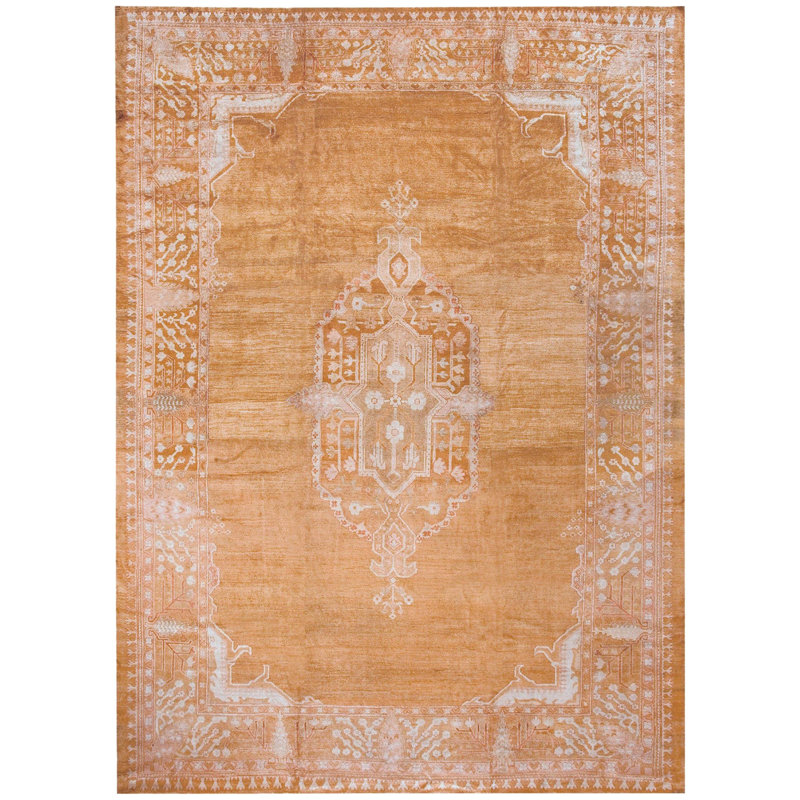One-of-a-Kind 11'2" x 15'9" Round Hand Knotted Area Rug