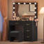 Aimara Dressing Table with Mirror-643351771