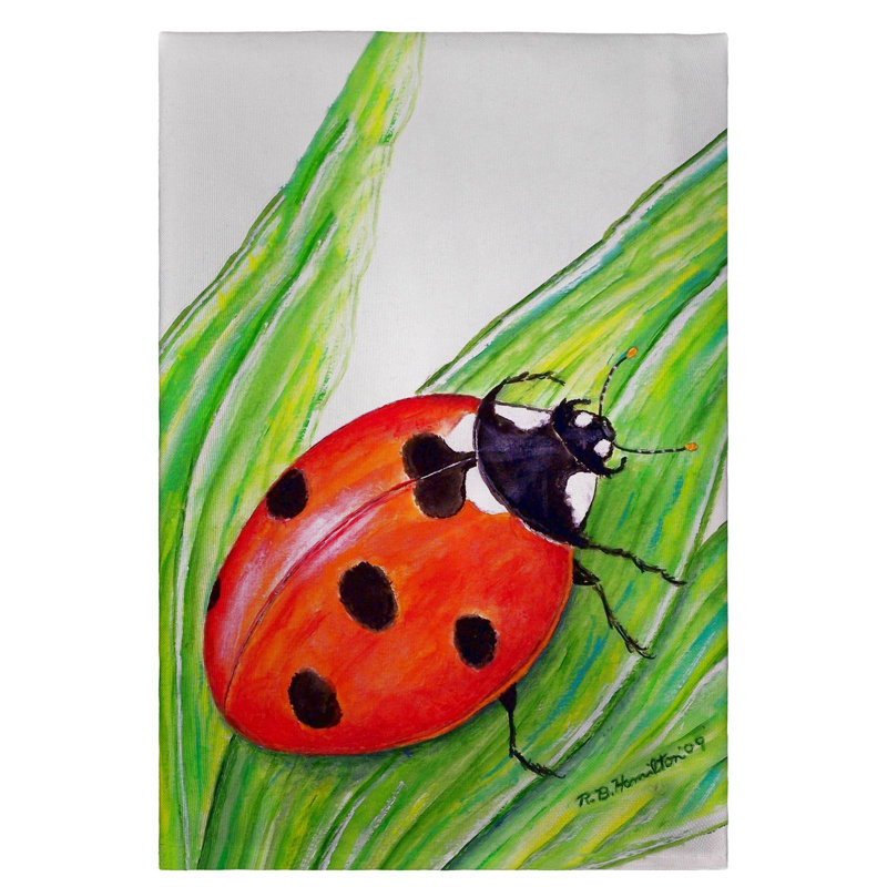 Garden Ladybug Guest Towel