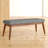 Union City Linen Upholstered Bench-964034006