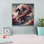 Toile épique «Castle and Dragon 3» par Rey Klimt, 12 po x 12 po-841048332