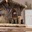Crèche de Noël 14,5 "H