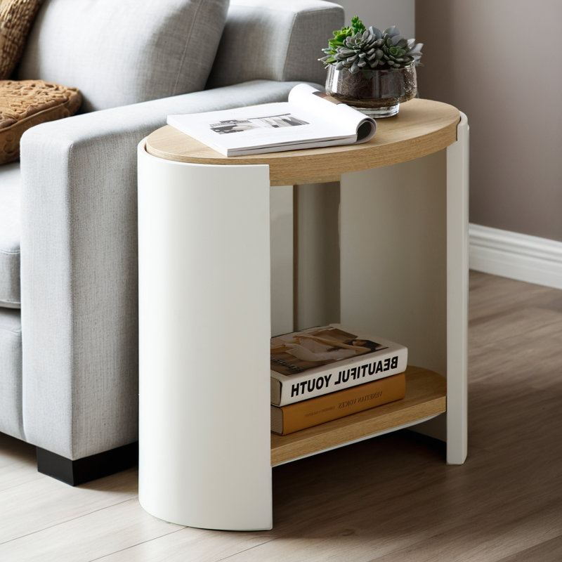 Table de bout ovale 23,8 po Pontus