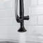 Robinet de cuisine robuste en laiton escamotable pour décors de style commercial