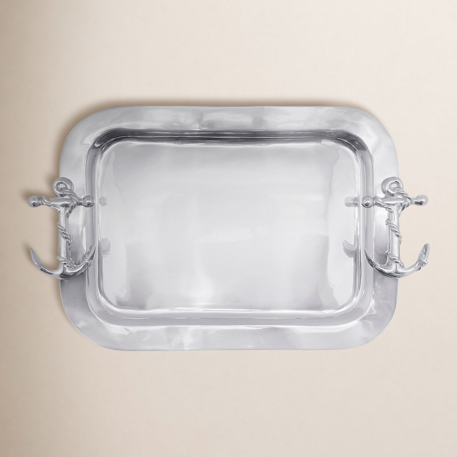 High Seas Rectangle Aluminum Tray