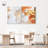 Golden Bronze Ripple Duo Canvas Print Living Room Wall Art Set by Art Remedy, Gallery Wrapped, 36 x 45-135756607-135756603