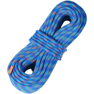 10.2mm Dynamic Climbing Rope, 40M(131ft) Outdoor Rock Climbing Rope 25KN Breaking Tension