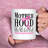 Motherhood Mug, Mom Gift With Custom Name