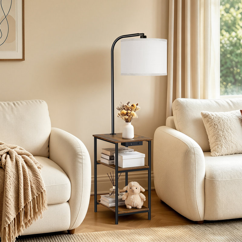 Floor Lamp, Brown