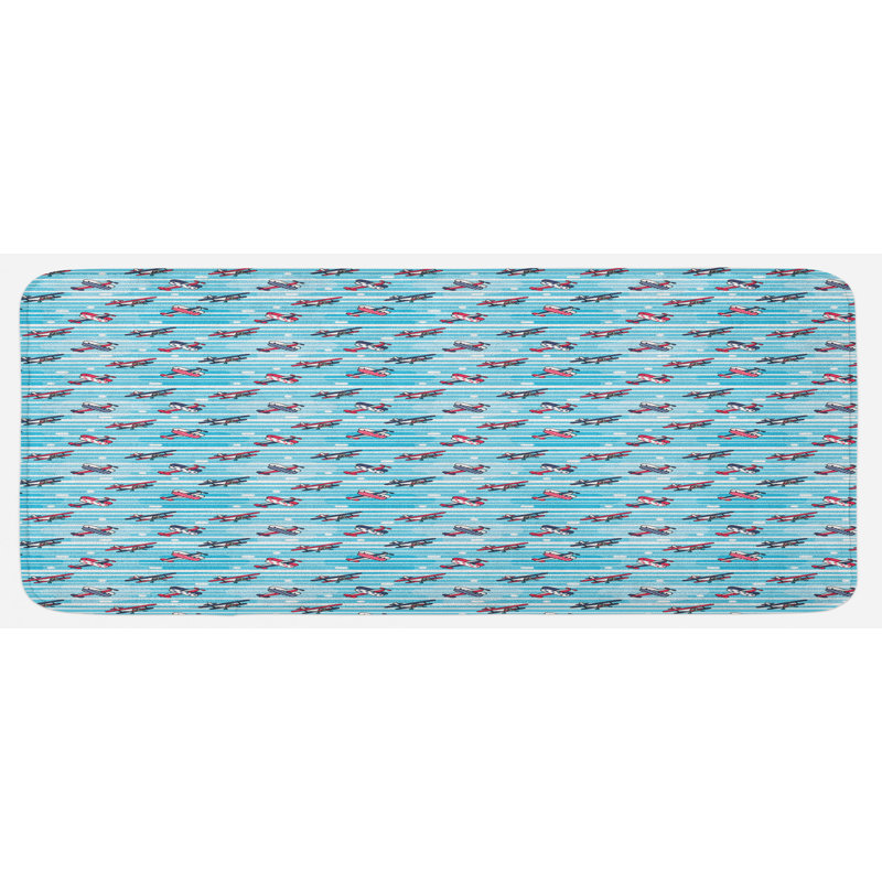 Tapis de cuisine avion