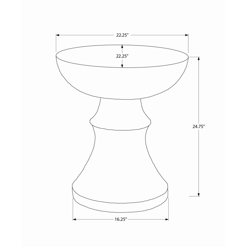 Table d'appoint, Blanc