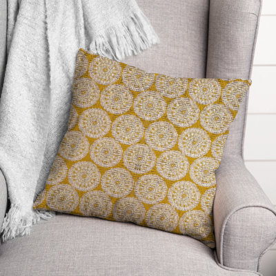 Housse et insert de coussin décoratif carré en polyester / mélange de polyester