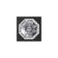 Alexandria Non-Turning Glass Knob with Collins Trim-27776868