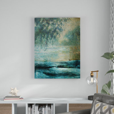 « abstract landscape », impression sur toile tendue