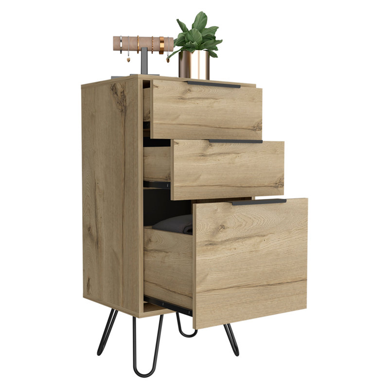 45 cm W Chest of 3 Drawers