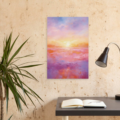 Beautiful Sunset - Contemporary Vibrant Sunset