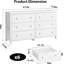 Commodes blanches 