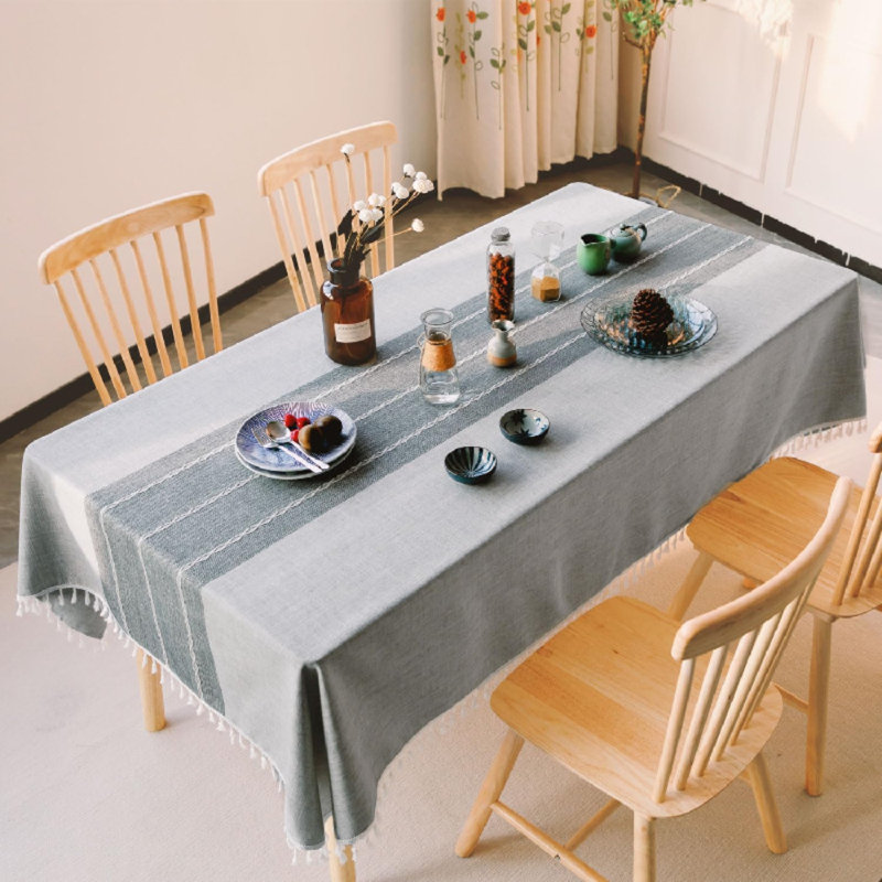 BOHO STYLE BRIADED TABLE CLOTH