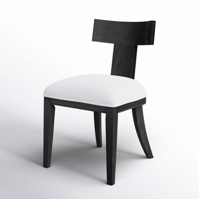 Tegan Upholstered Dining Chair, Charcoal