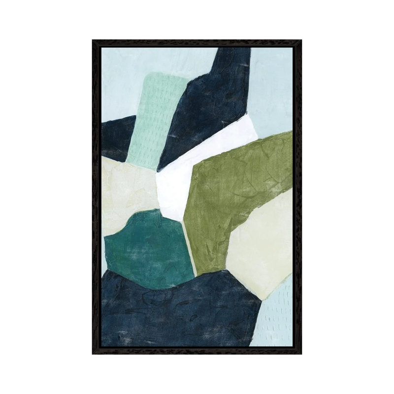 Dirty Martini I 1 Piece Floater Frame Wall Art on Canvas, 66.04 cm H x 45.72 cm W, Black
