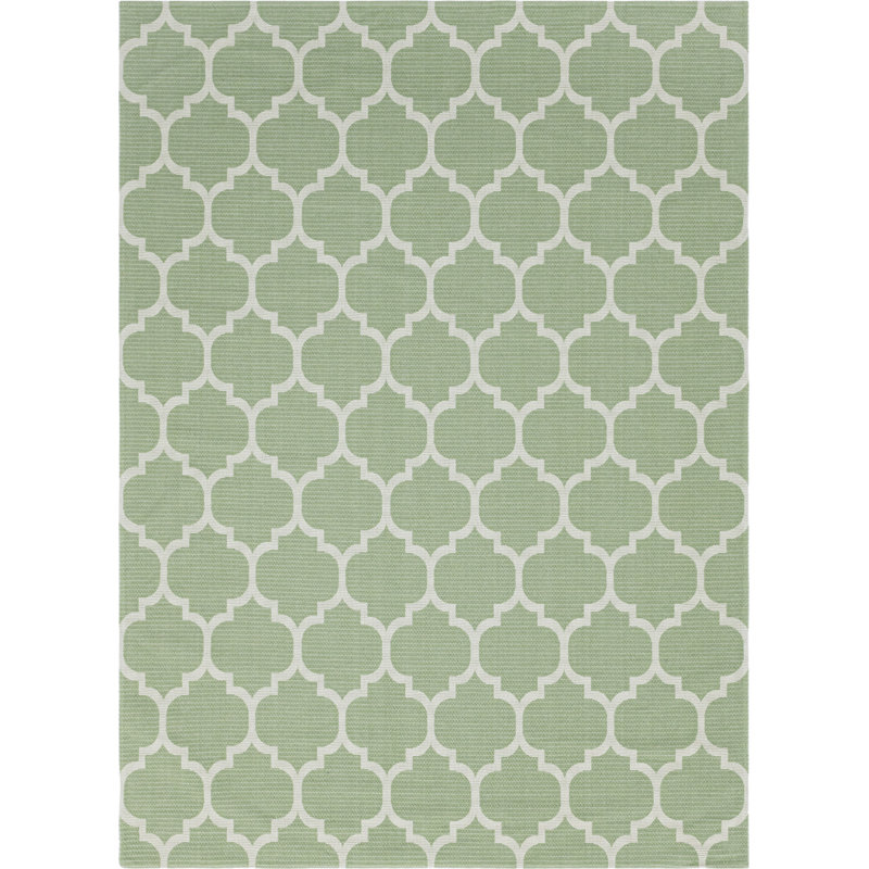 Cadmore Cotton Geometric Indoor Rug, Rectangle 2'2" x 3'1"