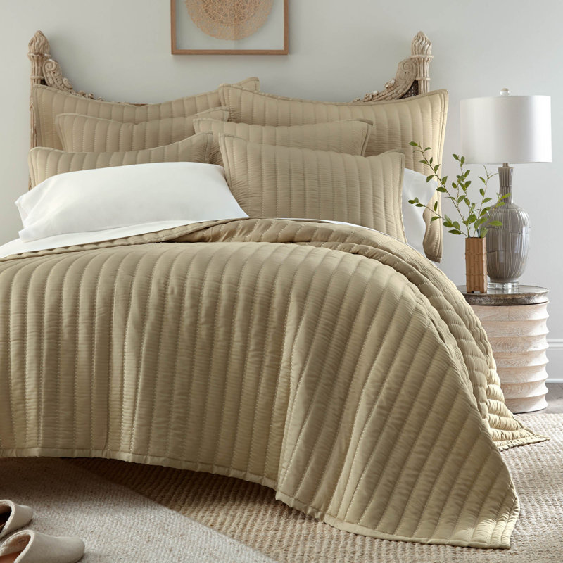 Urban Coverlet, Champagne, King Coverlet