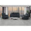 Fauteuil inclinable oscillant blanc avec DEL Blanche