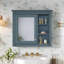 Armoire à pharmacie murale avec miroir et 3 tablettes ouvertes Torin 30 po x 28 po