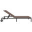Chaise longue en rotin brun-1580627736
