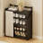 Foldable Multi-Tier Shoe Rack For Small Spaces – Bamboo Entryway Storage Shelf For Home/Apartment