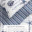 Navy / White Nautical Reversible Quilt Set with Shams-132613800-132613803