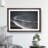 Snow upon a Mountain Peak in Abstract - Picture Frame Graphic Art Print-55725741-55725742