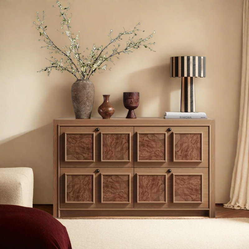 Small-Sized Home Sideboard, 33.46" H x 47.24" W x 15.75" D